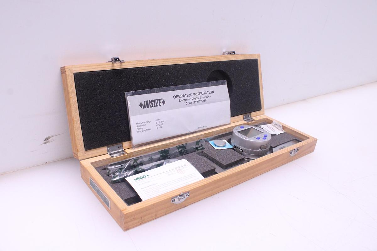 Usado Transportador Digital Electrónico INSIZE IS12172-300