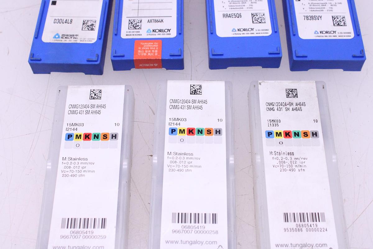 Usado Herramientas Portaplaquitas + Widias CNMG120404