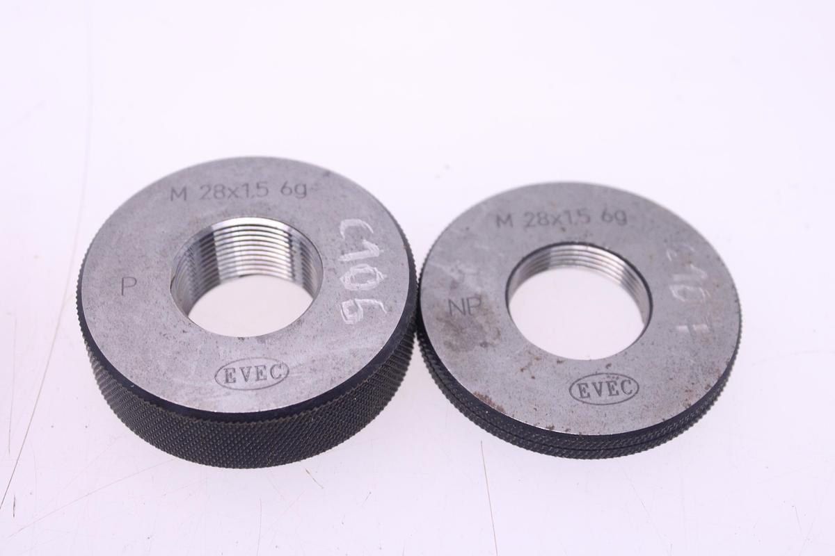 Usado Lote Calibre de Anillo fino Métrico - 18 Unidades