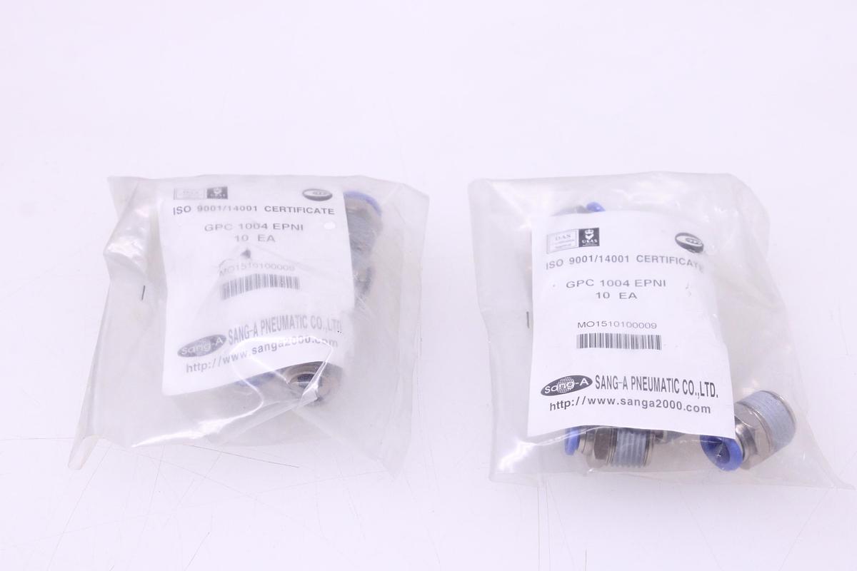 Usado Racores Conector Recto M10 + Rosca 1/2" - 10 Unidades Sang-A GPC 1004 EPNI