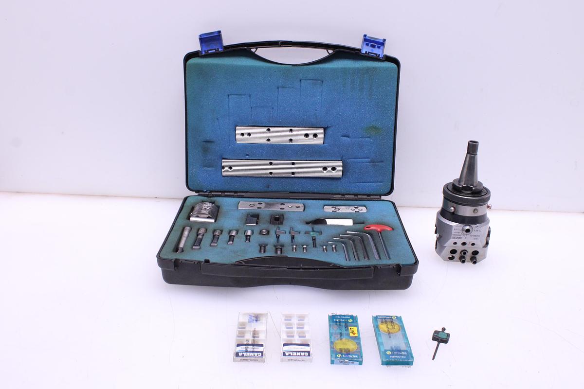 Usado Kit Pinzbohr Bohrstar 8-170 mm + Cabezal Mandrinado Crucelegui