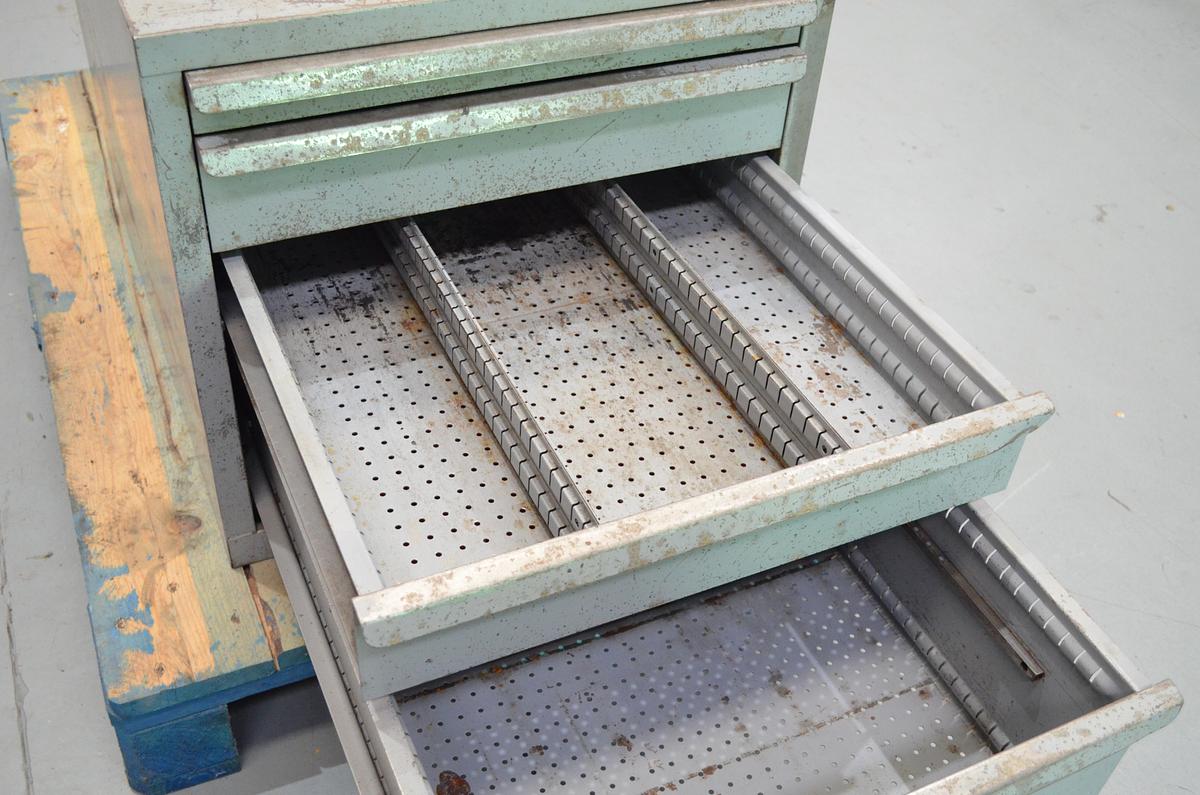 Usado Cajonera metálica 4 cajones 560x670x520(h)mm