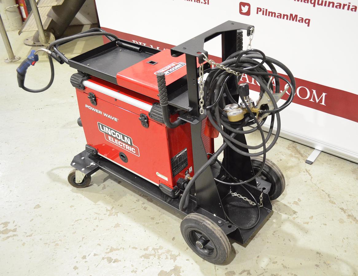 Usado Maquina soldar hilo Lincoln PowerWave C300 CE