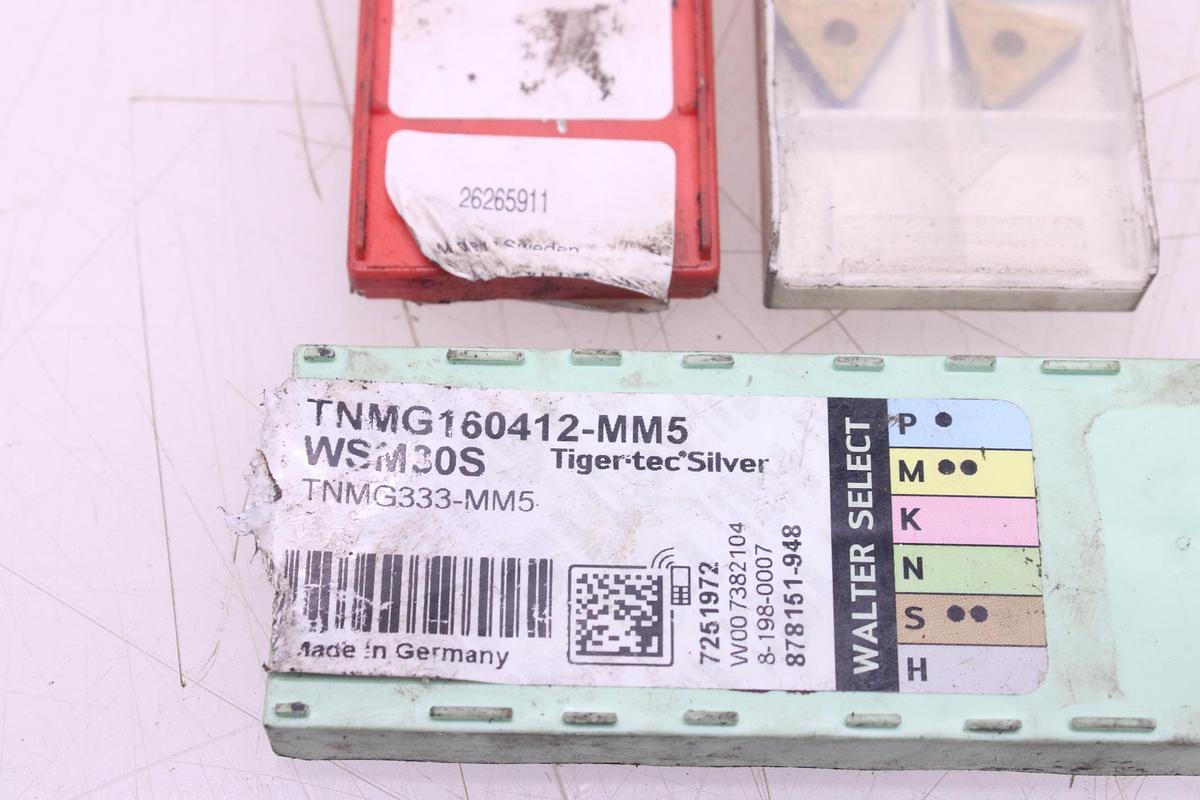 Usado Plaquitas de Widia TNMG160408 / TNMG160412