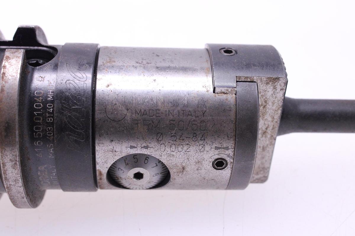 Usado Cabezal Mandrinado D'andrea TRM50/50 Cono ISO 40