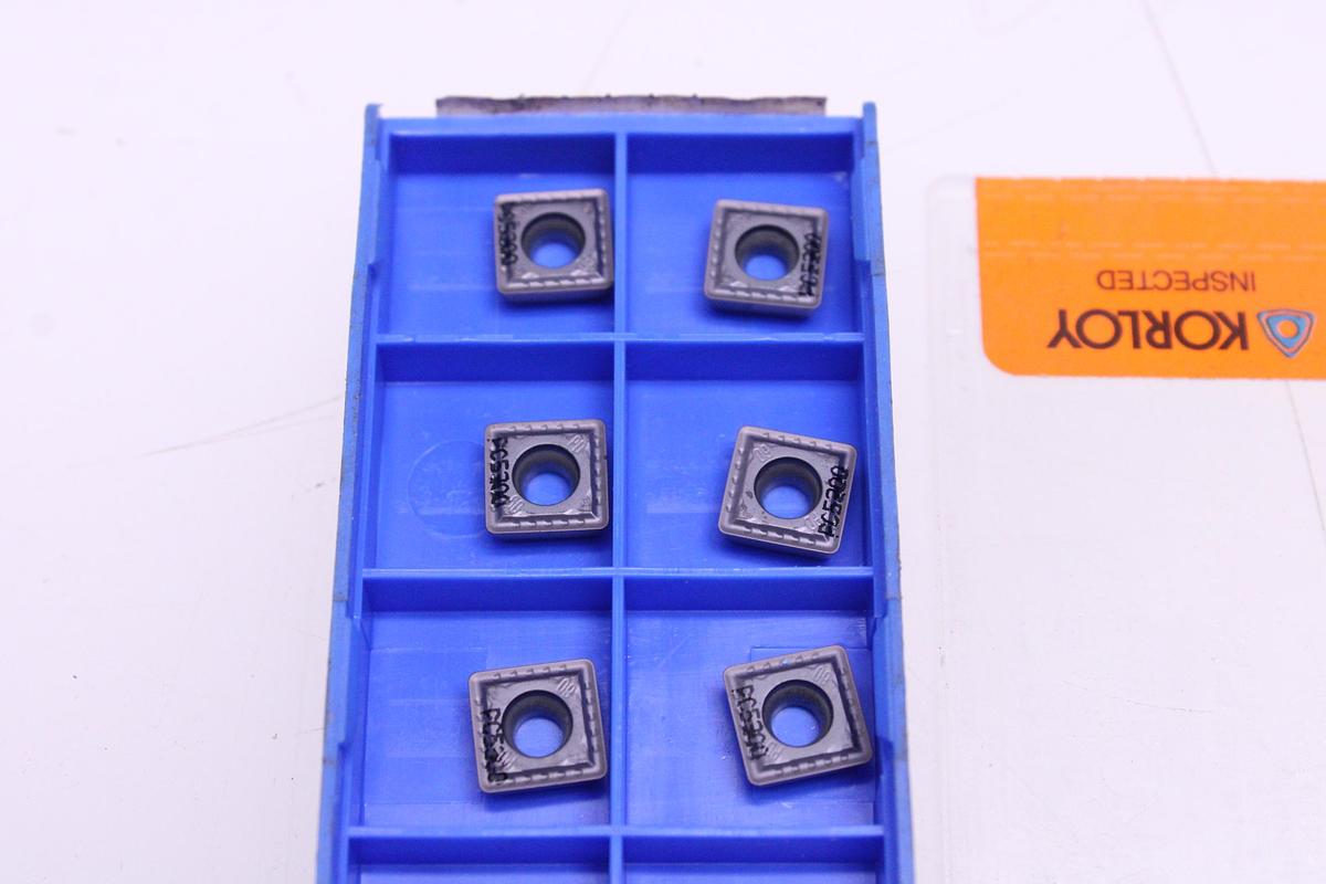 Usado Portaherramientas Korloy para plaquitas + Widias SPMT/XOMT0903