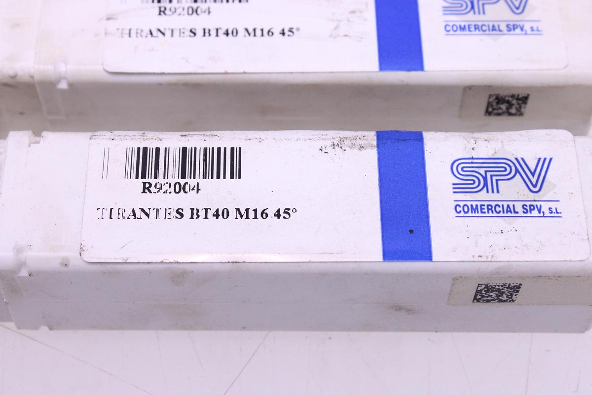 Usado Lote Tirantes BT40 M16 45º - 6 Unidades