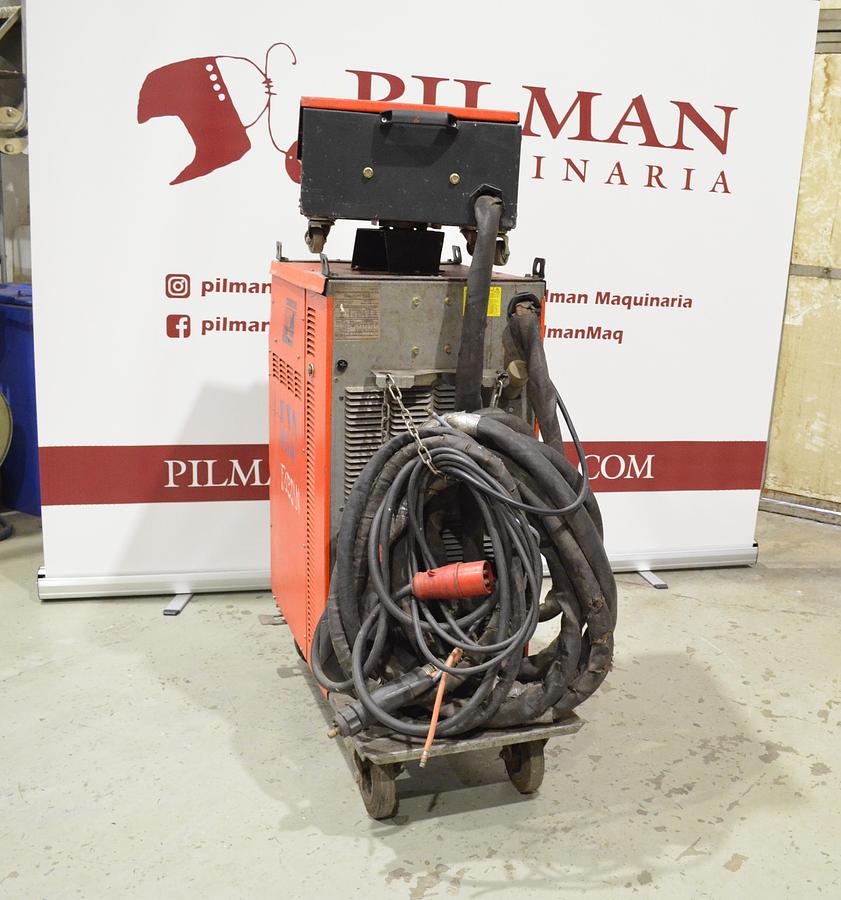 Usado Maquina soldar hilo pulsada Lorch Saprom 908 con devanadera Lorch KL 900-BT 2