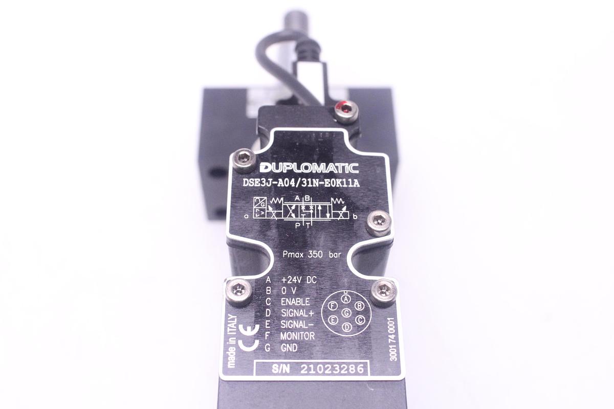 Usado Valvula Hidraulica DUPLOMATIC DSE3J-A0431N-E0K11A - 2