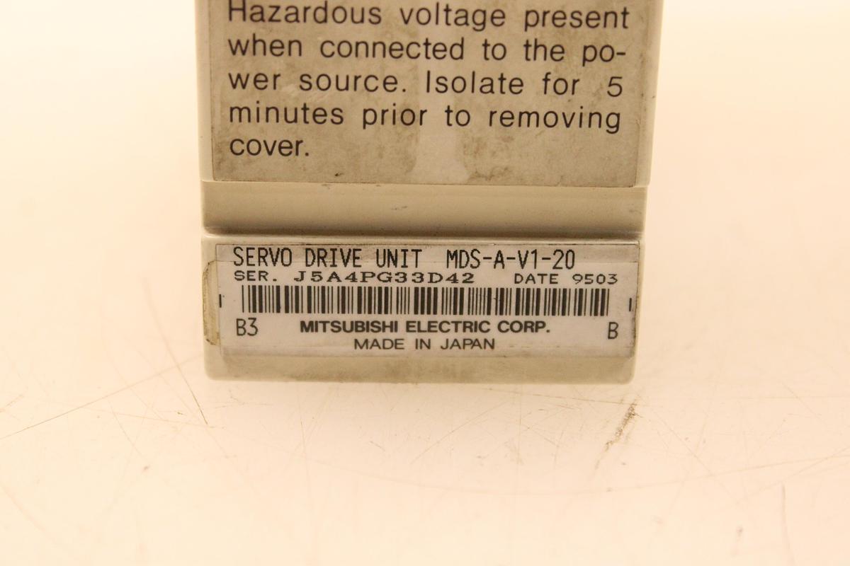 Usado Modulo Servodriver Mitsubishi MDS-A-V1-20