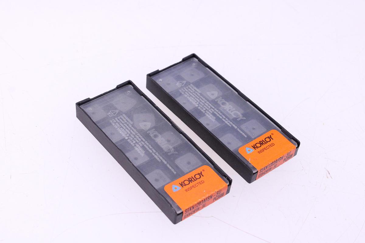 Usado Plaquitas de Widia Korloy SEKN1203AFSN