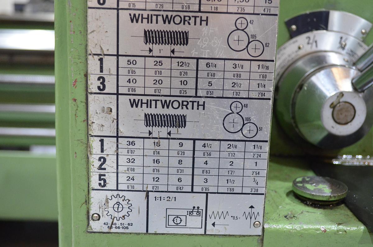 Usado Torno Geminis GE 650 2.000mm e.p