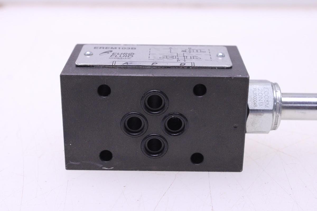 Usado Valvula Retencion Eurofluid EREM103B - 2 Unidades