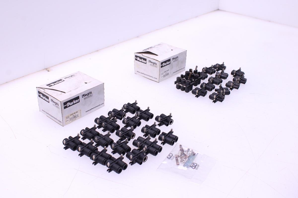 Usado Conector Neumático Modular Parker Legris M6 y M8 