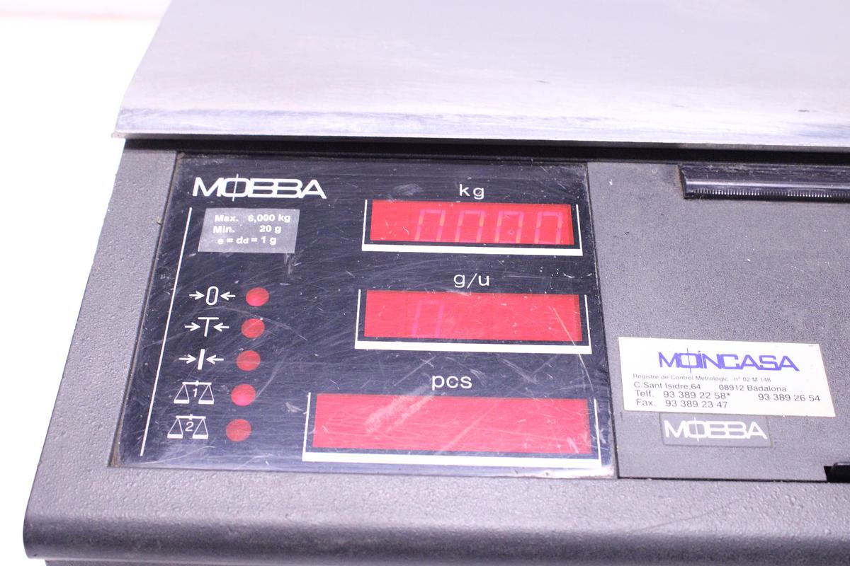 Usado Bascula Digital MOBBA L CP1000