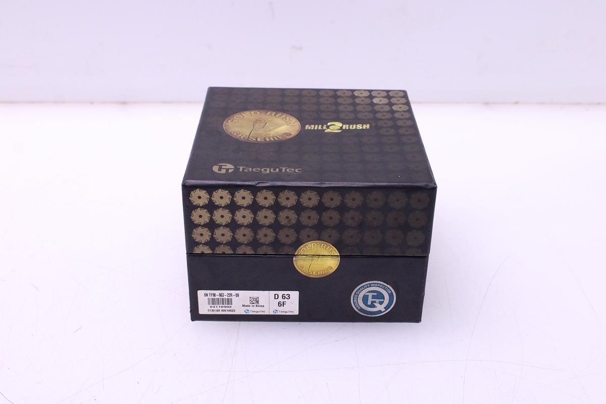 Usado Fresa Portaplaquitas TAEGUTEC 6NTF90-663-22R-09 + Widias 6NGU090508R