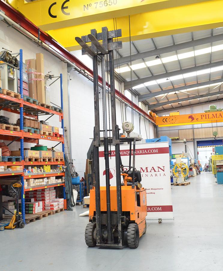 Usado Carretilla electrica FENWICK 1200kg JEP-105