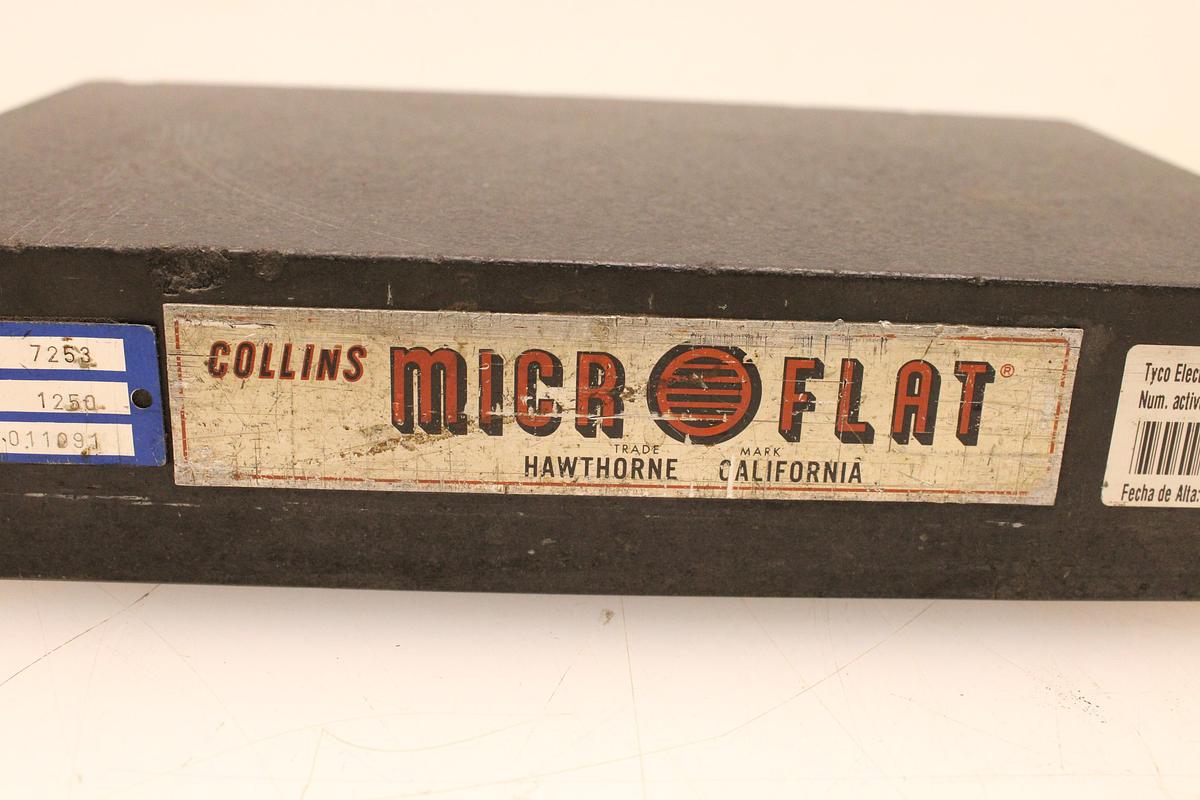 Usado Mesa de Granito Negro Collins Microflat Nº Serie 70330