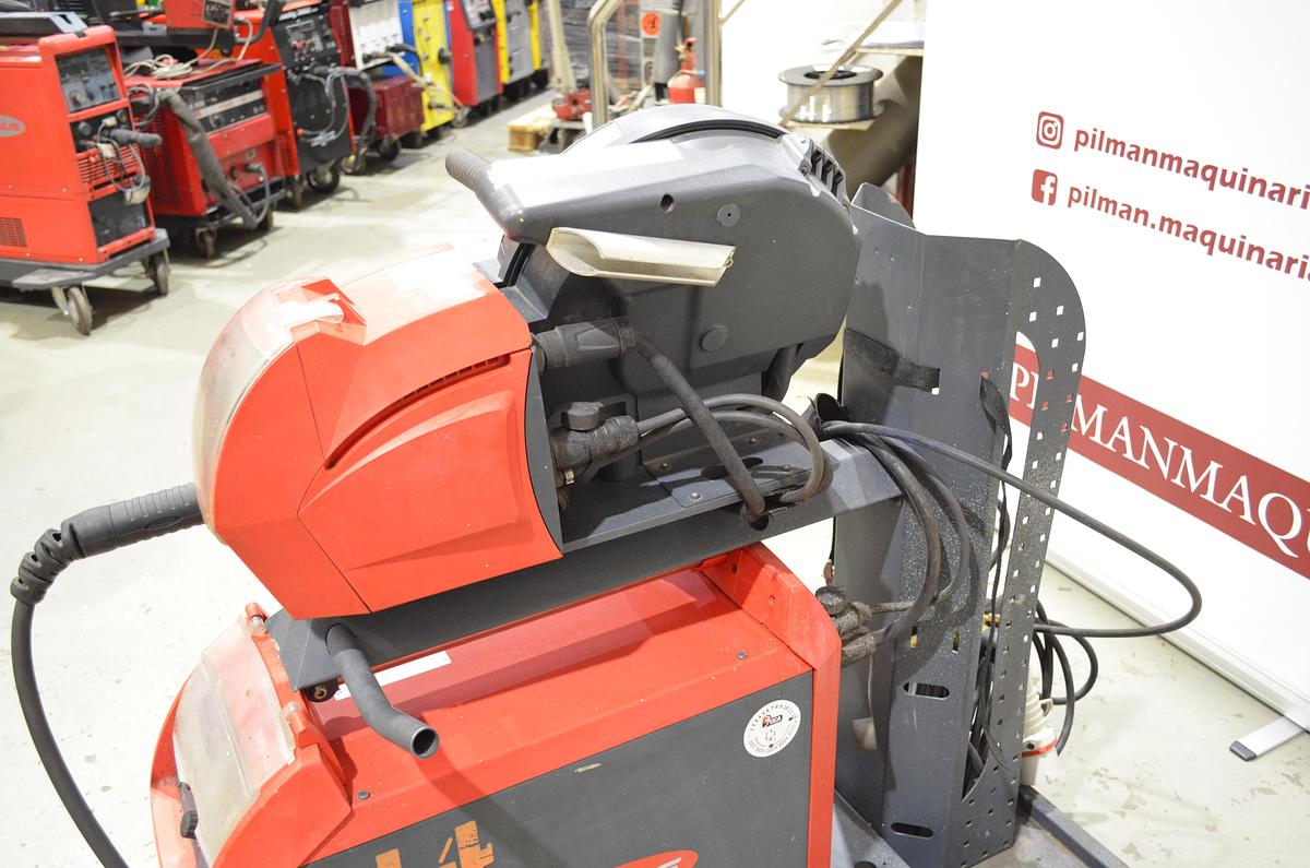 Usado Maquina soldar mig pulsada Fronius TPS 320i con devanadera WF 25i