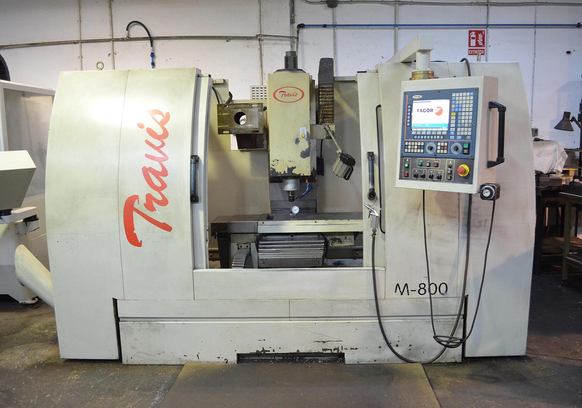 Usado Centro mecanizado Travis M800 2006 cnc Fagor 8055B-M