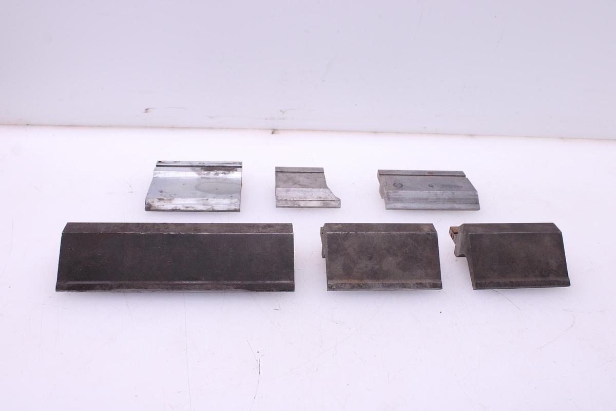 Usado Lote Punzones para Plegadora - 6 Tramos