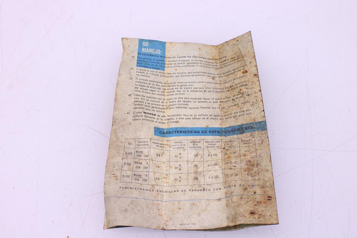 Usado Cabezal Mandrinador KOMET D-100