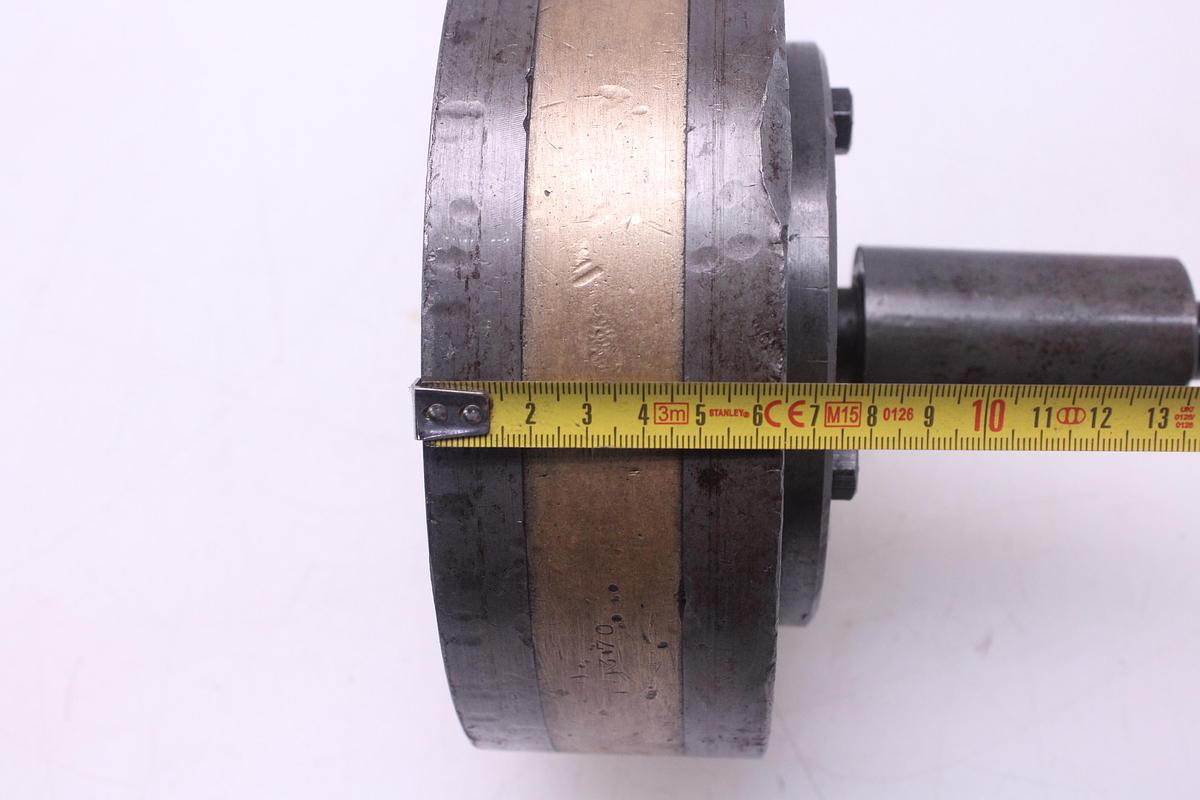 Usado Iman circular 200mm con amarre para torno