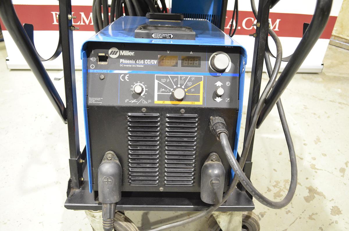 Usado Equipo multifunción pulsado Miller Phoenix 456 CC-CV