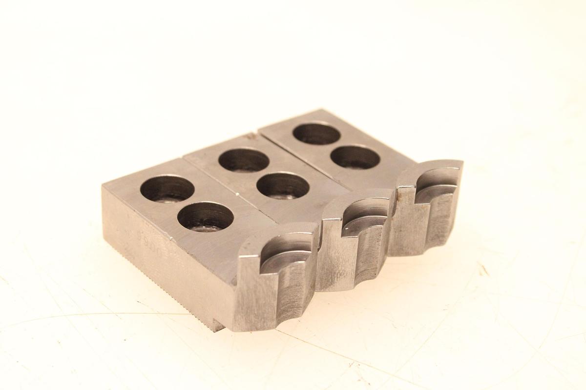 Usado Lote de Juegos de 3 Garras Para Torno