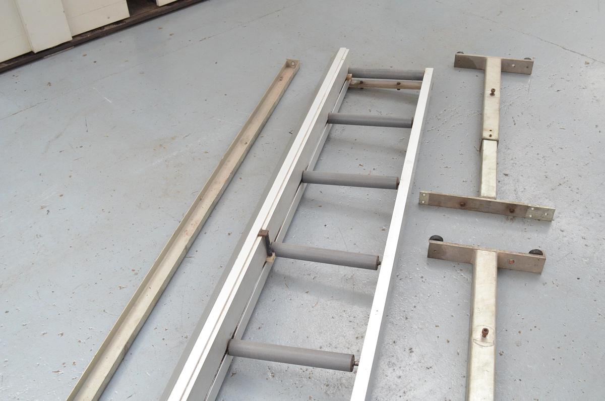 Usado Tope medidor aluminio 4.5m para tronzadoras