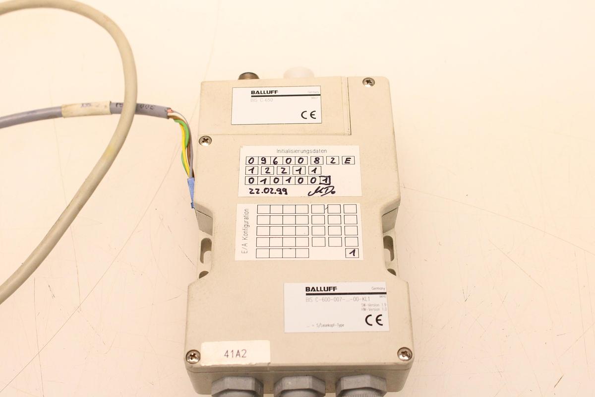 Usado Procesador RFID Balluff BIS C-600-007-650-00-KL1