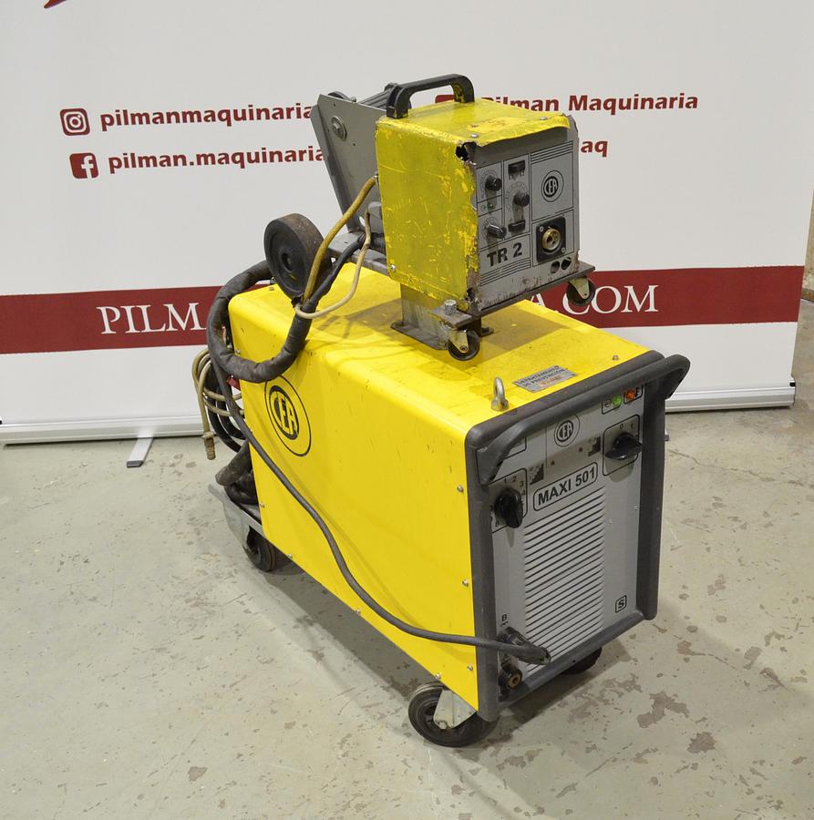Usado Maquina soldar CEA MAXI 501 con devanadera TR 2 de 8m