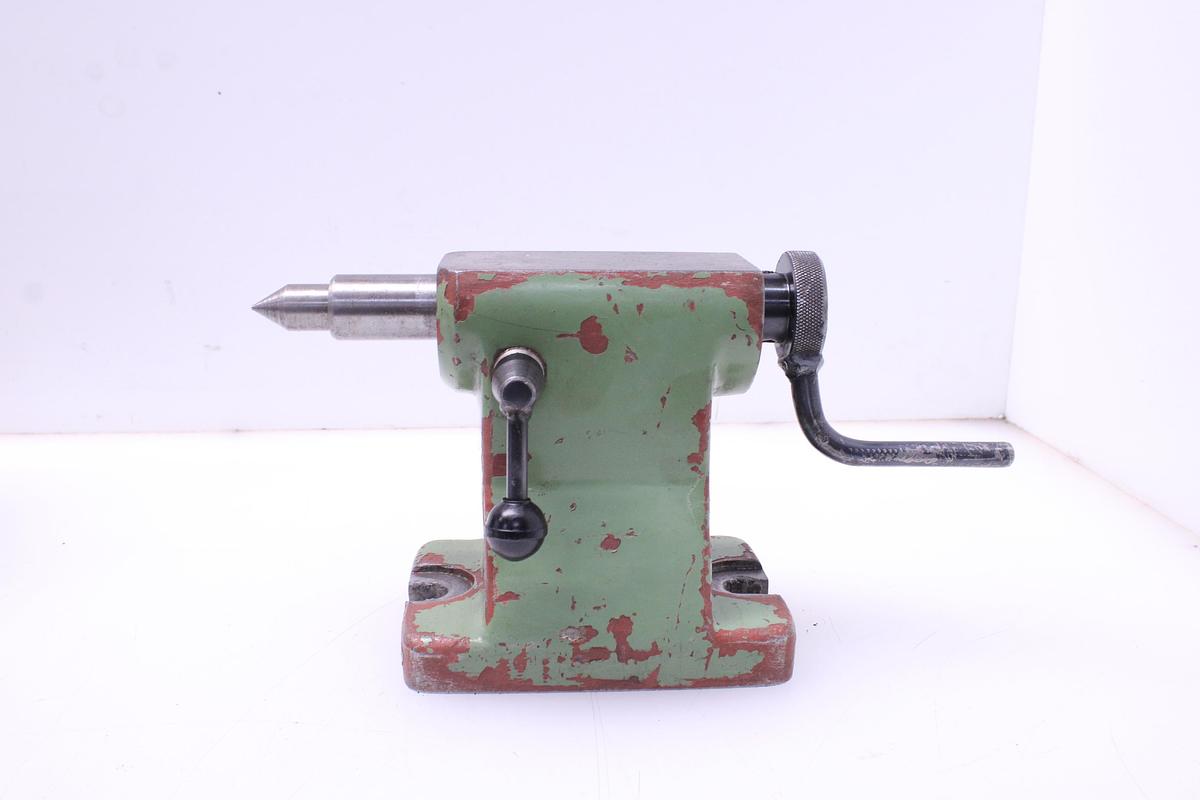 Usado Cabezal Divisor Zeatz con punto y plato 3 garras 200mm