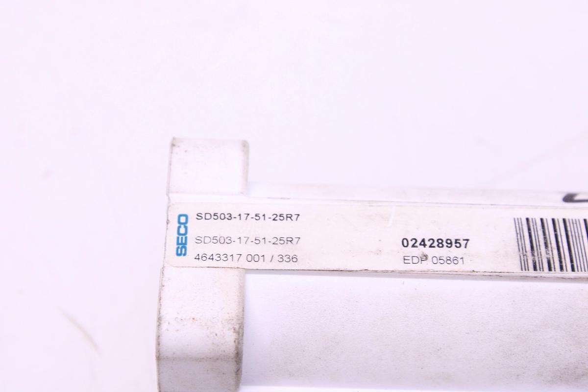 Usado Broca Portaplaquitas SECO SD503-17-51-25R7 + Widias SPGX0502 / SCGX050204
