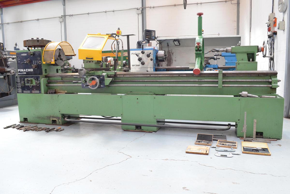 Usado Torno Pinacho L1-310 de 3.000mm e.p