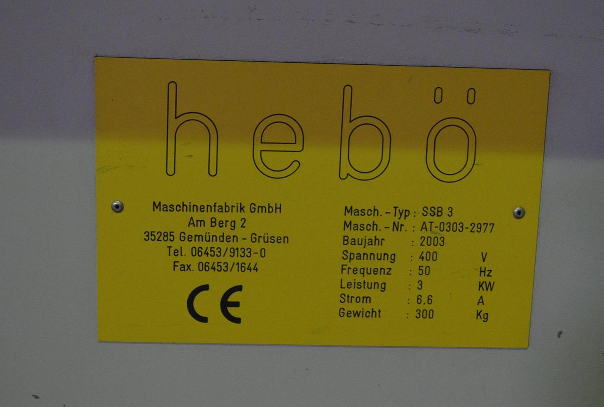 Usado Curvadora varillas forja HEBO CNC SSB3