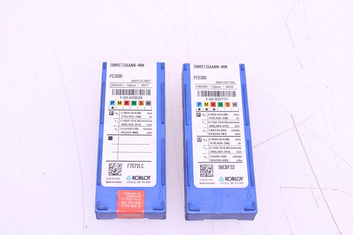 Usado Fresa F45-SNMX12-D100Z8S32 100mm Cono ISO 40 + Widias SNMX1206