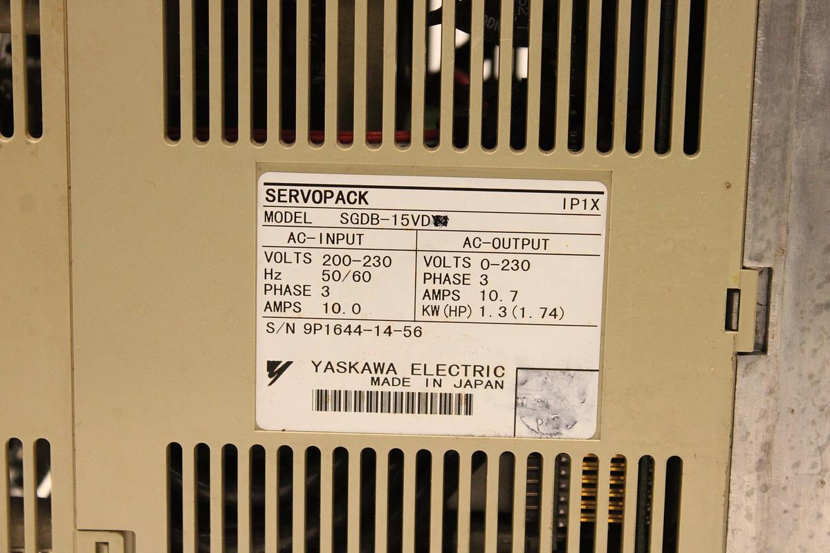 Usado Servodriver YASKAWA SGDB-15VD