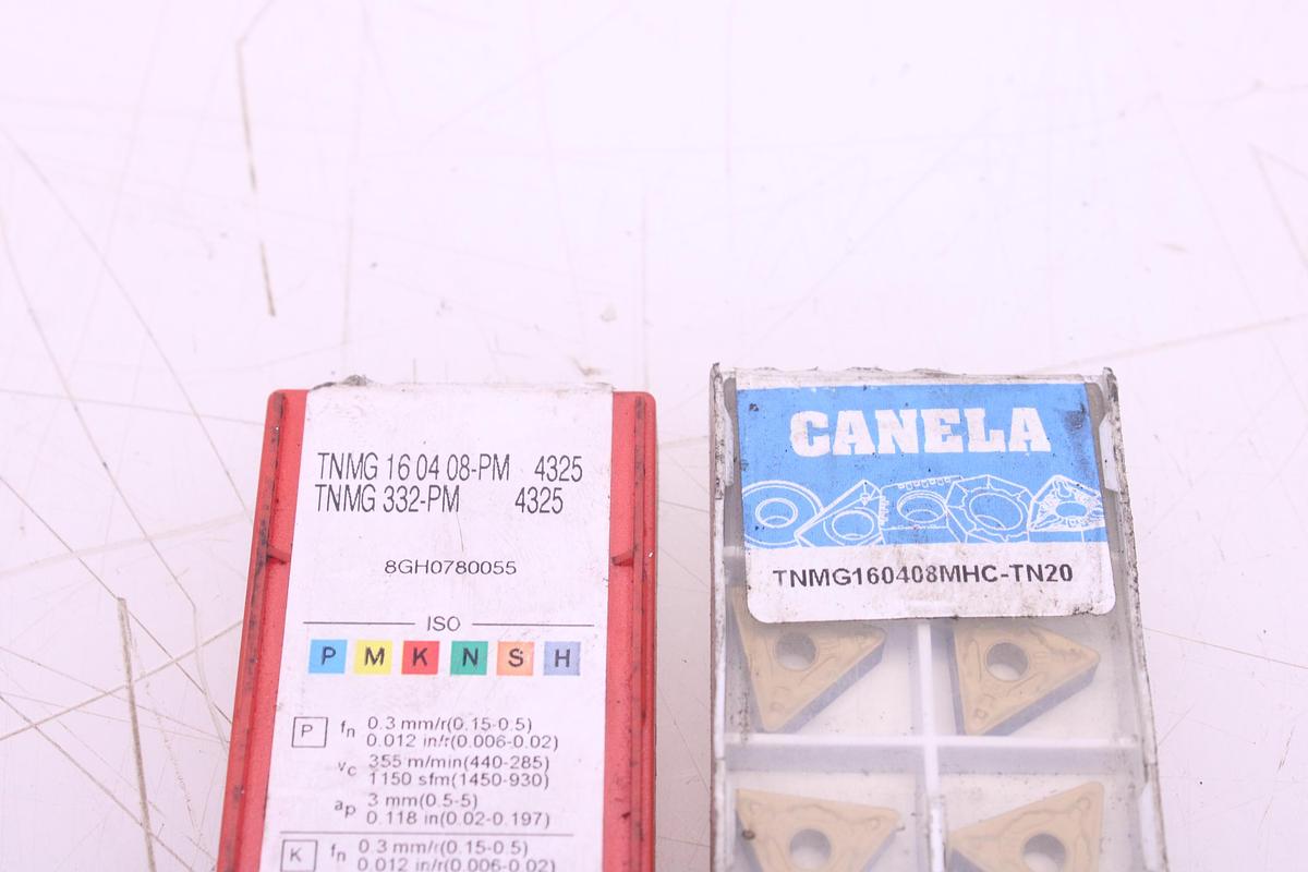 Usado Plaquitas de Widia TNMG160408 / TNMG160412