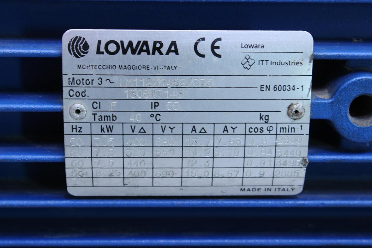 Usado Electrobomba Centrifuga LOWARA SHE 50