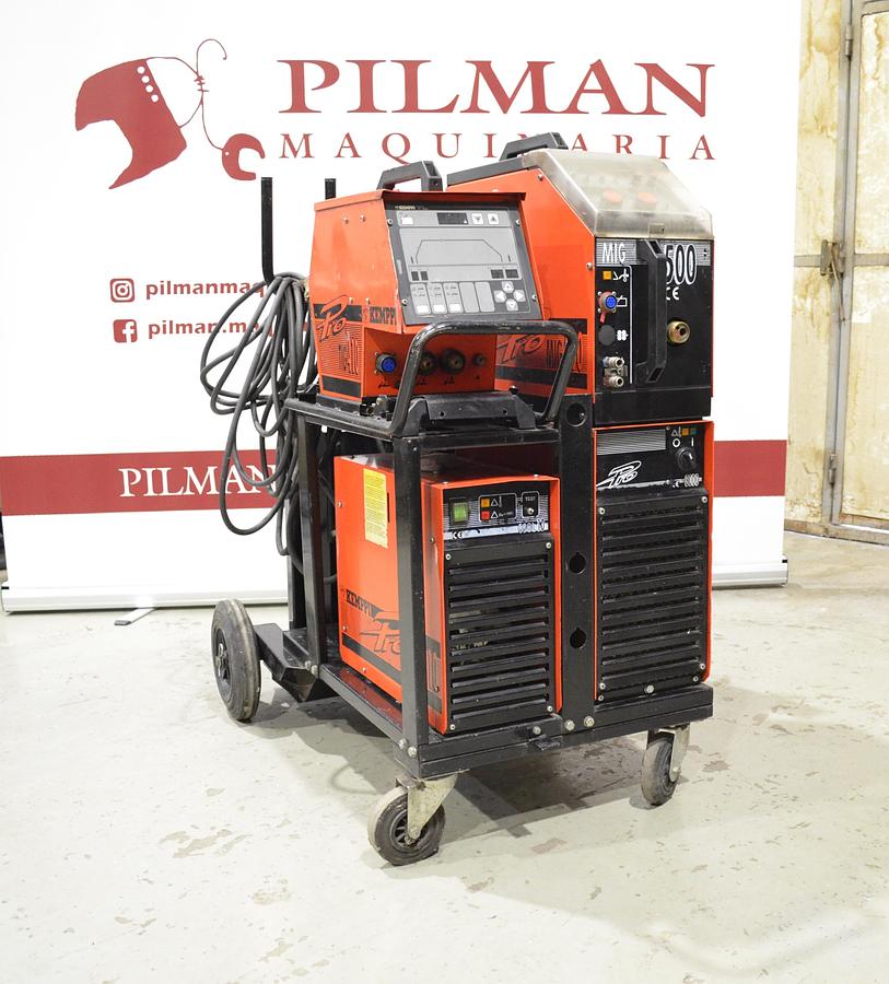 Usado Maquina soldar multifunción Kemppi PRO 3000 con carro PROMIG 500