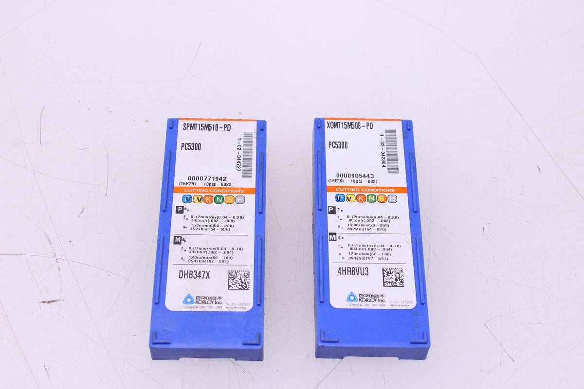 Usado Broca Portaplaquitas Cono ISO40 + Widias SPMT / XOMT15M5