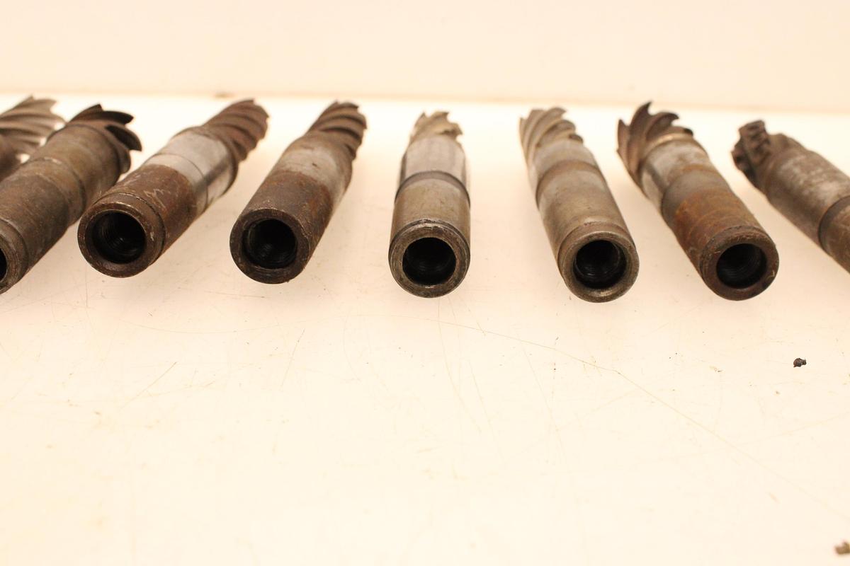 Usado Lote Fresas Frontales Mango Cónico - 9 Unidades