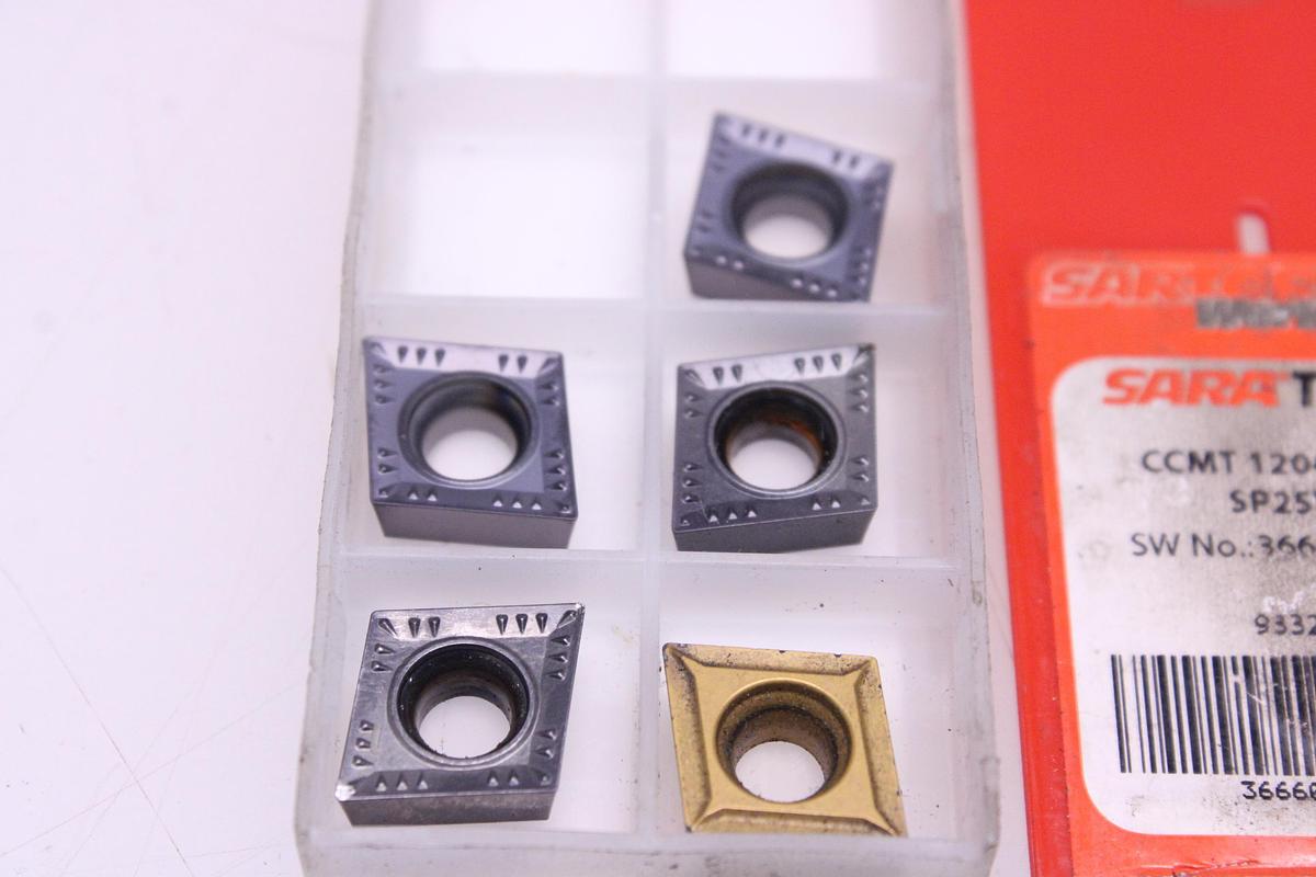 Usado Herramienta Portaplaquitas + Widias CCMT1204