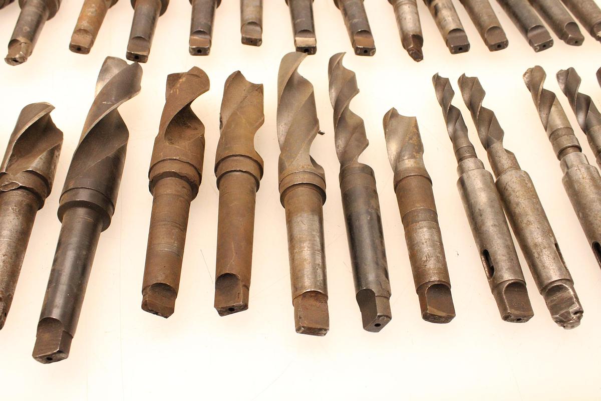 Usado 33 Brocas Mango Cónico MT4 - 17,5 hasta 64 mm