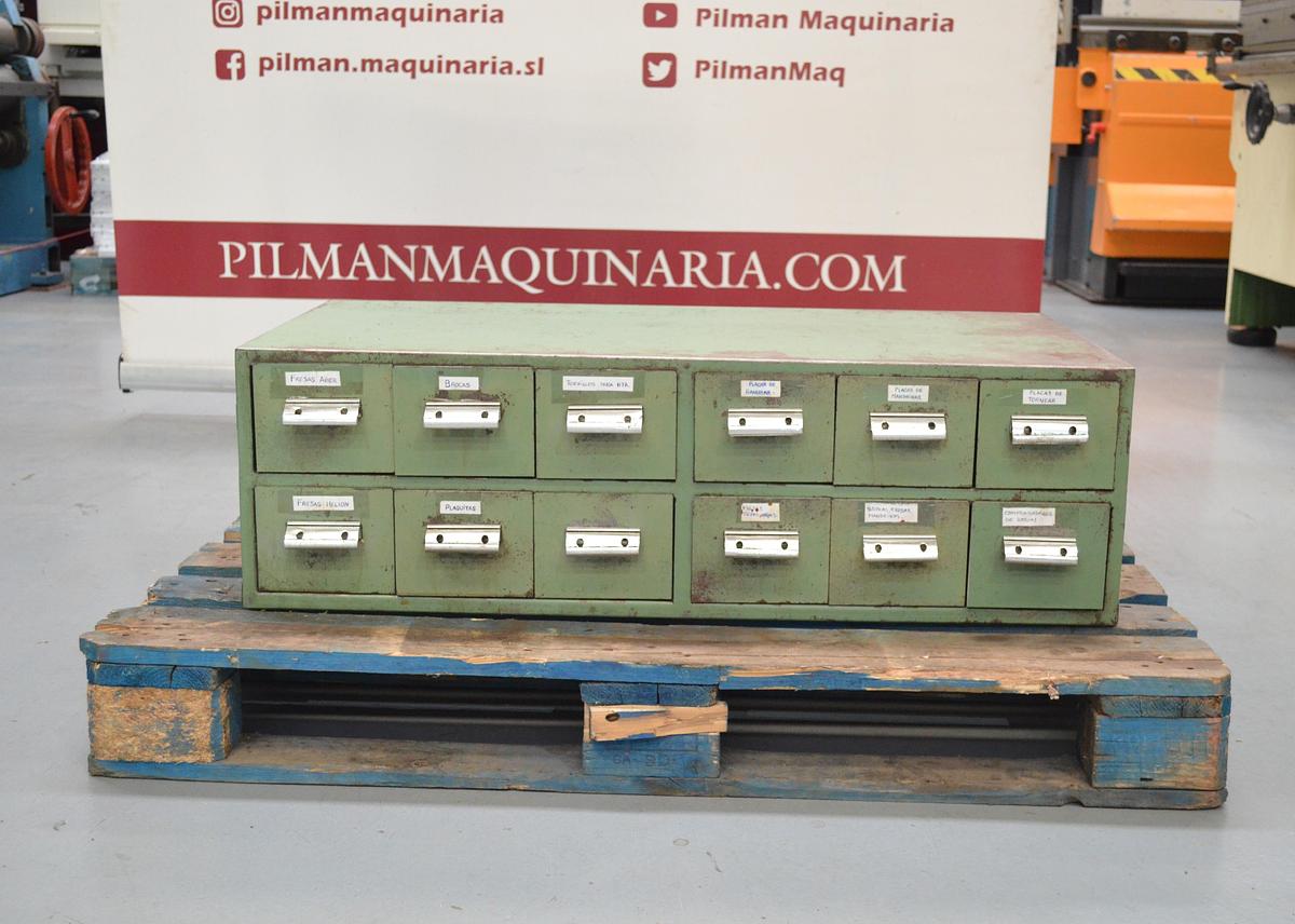 Usado Armario cajones metálicos 970x500x300(h)mm