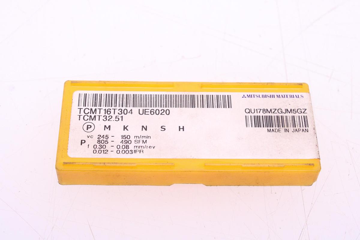 Usado Plaquitas de Widia Mitsubishi TCMT16T304