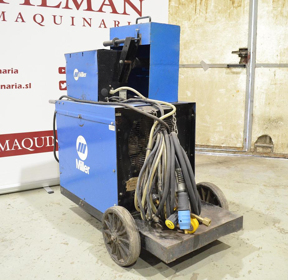 Usado Maquina soldar hilo Miller Sigma 735 con devanadera Module 1