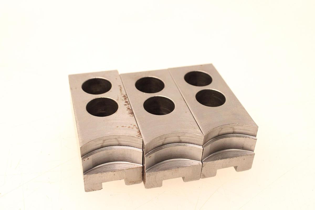 Usado Lote de Juegos de 3 Garras Para Torno