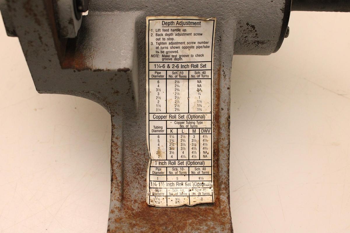 Usado Ranuradora de Tubos RIDGID 916